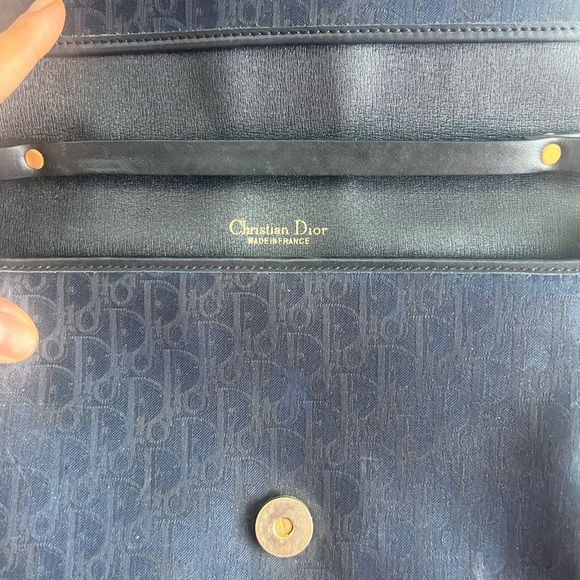 Vintage Dior Crossbody Bag - Dark Navy - Picture 7 of 10